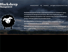 Tablet Screenshot of blacksheepmgt.com